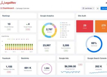 Dashboard for Small Law Firms | LegalRev